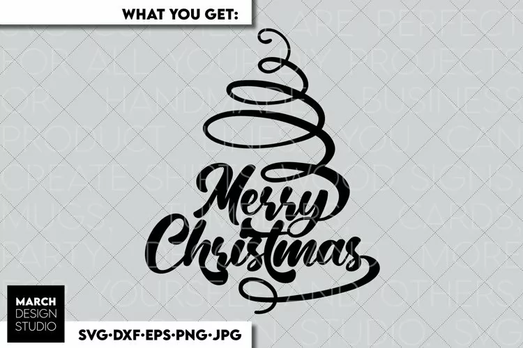 Merry Christmas Saying SVG | Merry Christmas PNG | Christmas
