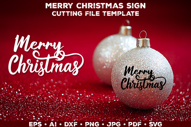 Merry Christmas Silhouette Image 6