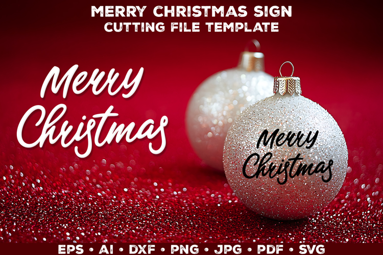 Merry Christmas Silhouette