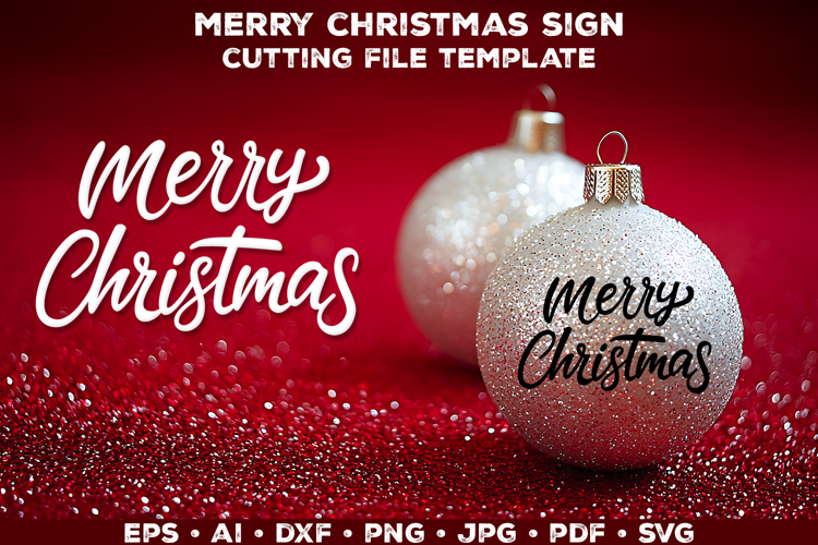 Merry Christmas Silhouette Image 22