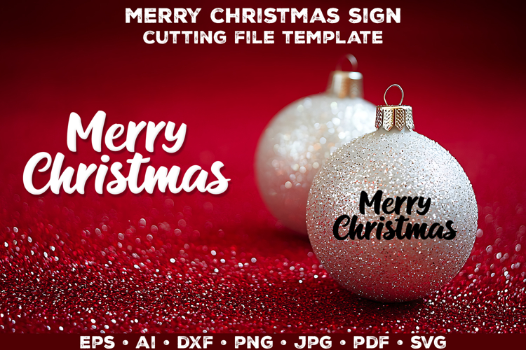 Merry Christmas Silhouette Image 17