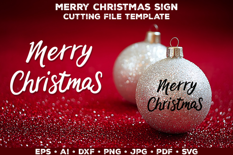 Merry Christmas Silhouette Image 16