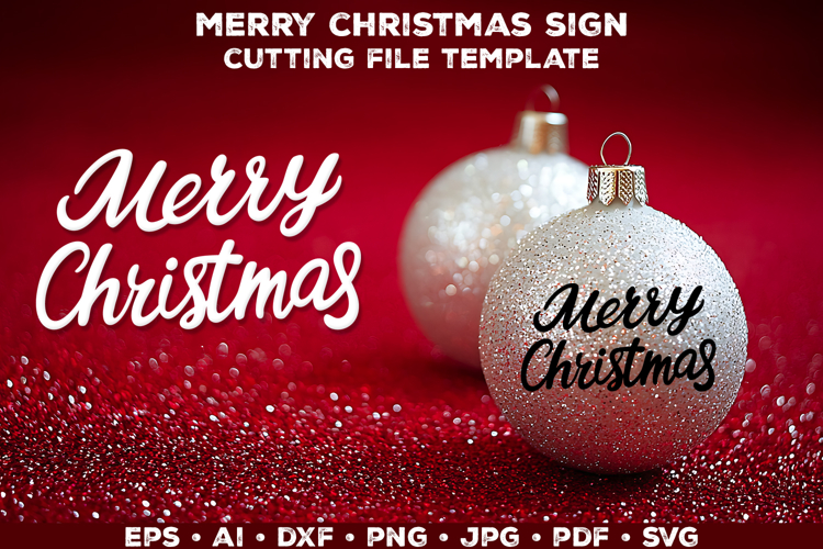 Merry Christmas Silhouette Image 6