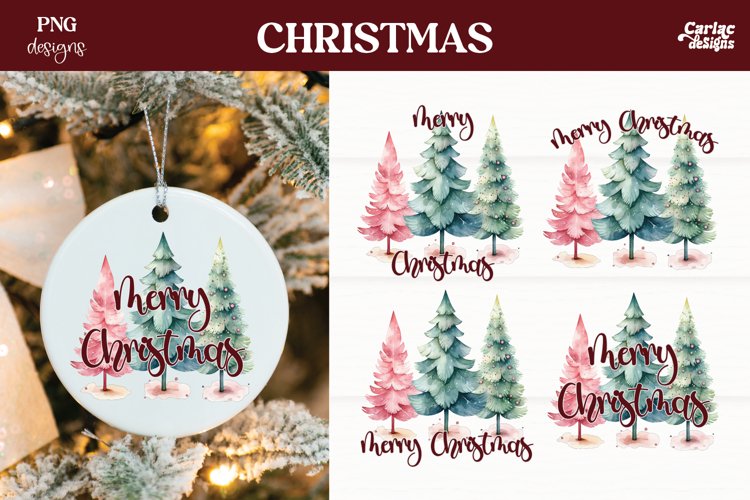 Christmas Ornament Sublimation Designs Image 21