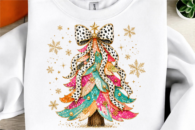 Merry Christmas Sublimation Design PNG