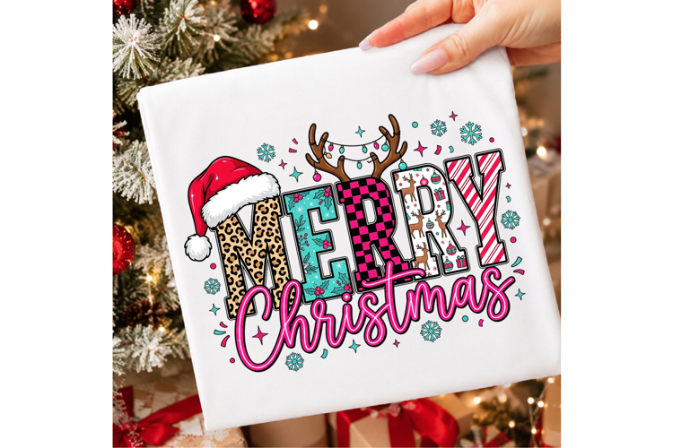 Merry Christmas Sublimation Png