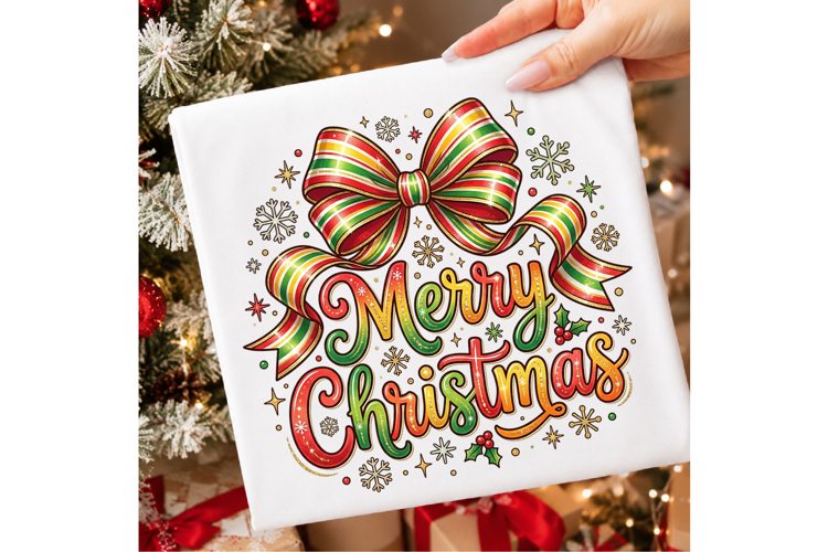 Merry Christmas Sublimation Png