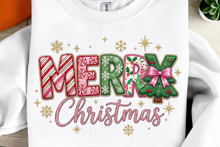 Merry Christmas Sublimation Png