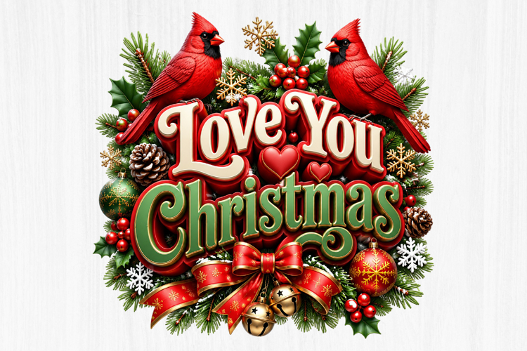 Merry Christmas Sublimation PNG