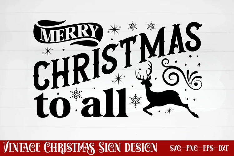 Merry christmas to all SVG, Christmas SVG