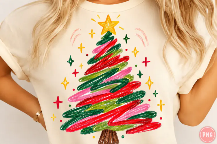 Merry Christmas Tree PNG