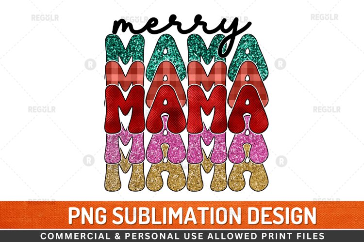 Mama Sublimation Design Image 5