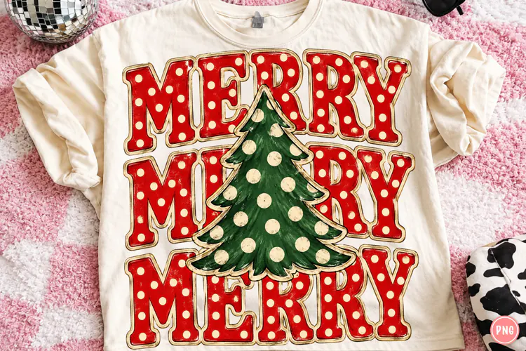 Merry Merry Merry Christmas PNG