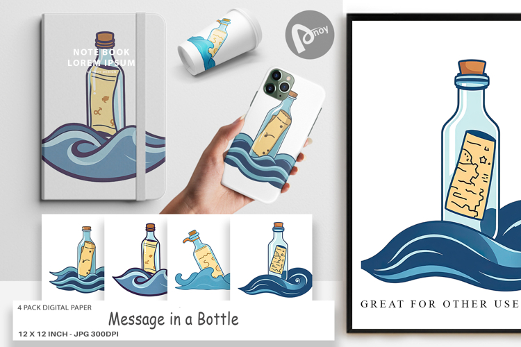 Summer Digital Paper Image 8