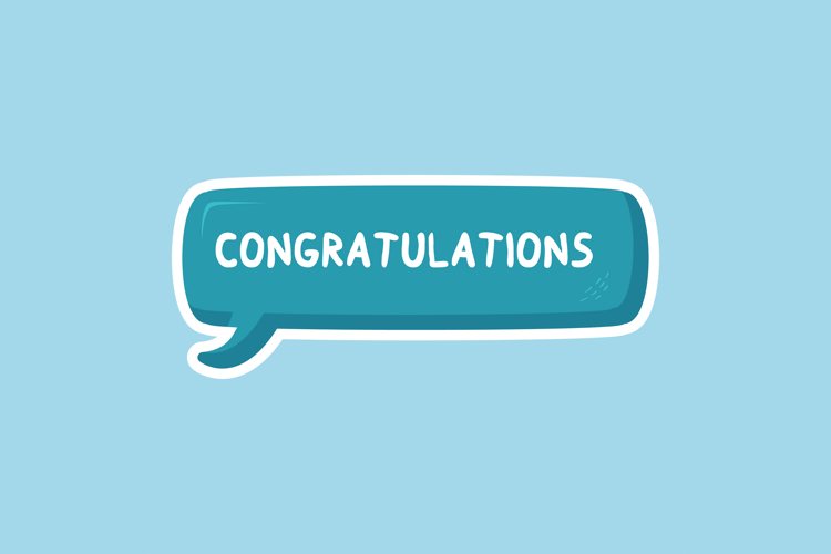 Congratulation Clipart Image 7