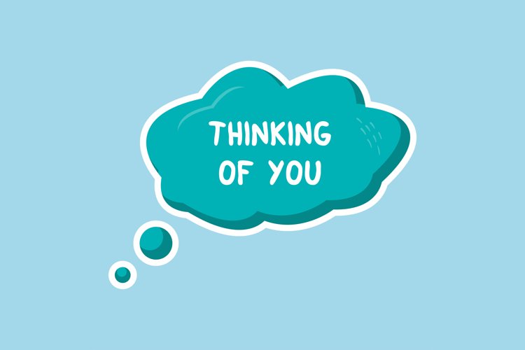 Thinking Of You Message Stickers, Enhancing Communications