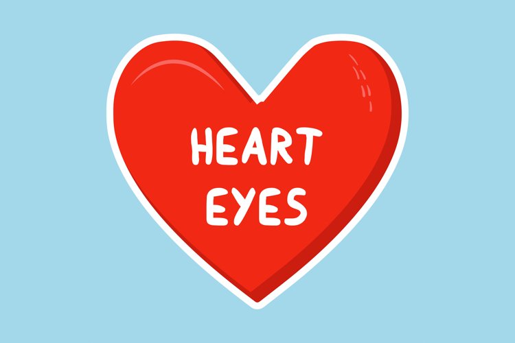 Heart Eyes Message Stickers, Enhancing Communications