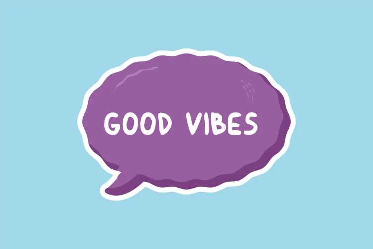 Good Vibes Message Stickers, Enhancing Communications
