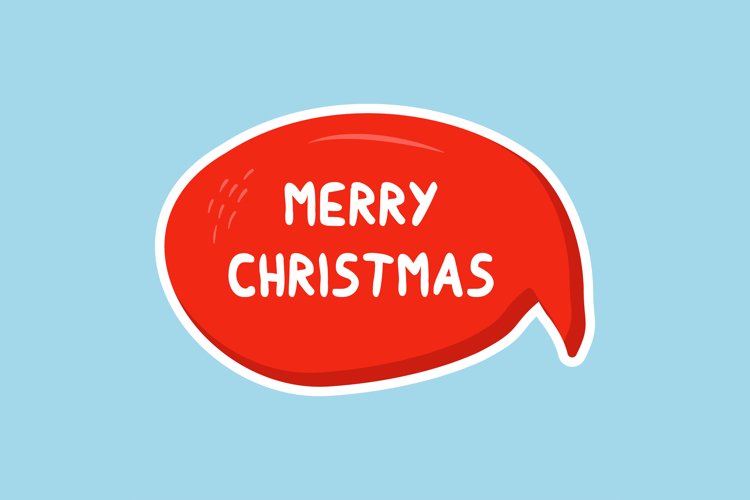 Merry Christmas Clipart Image 11