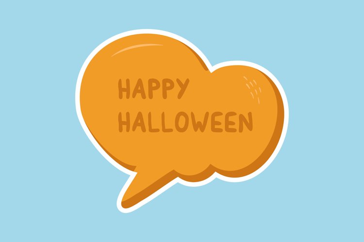 Happy Halloween Message Stickers, Enhancing Communications