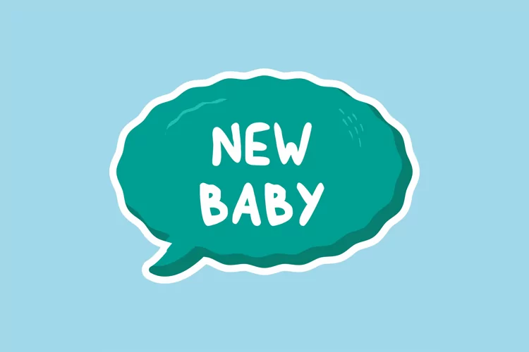 New Baby Message Stickers, Enhancing Communications