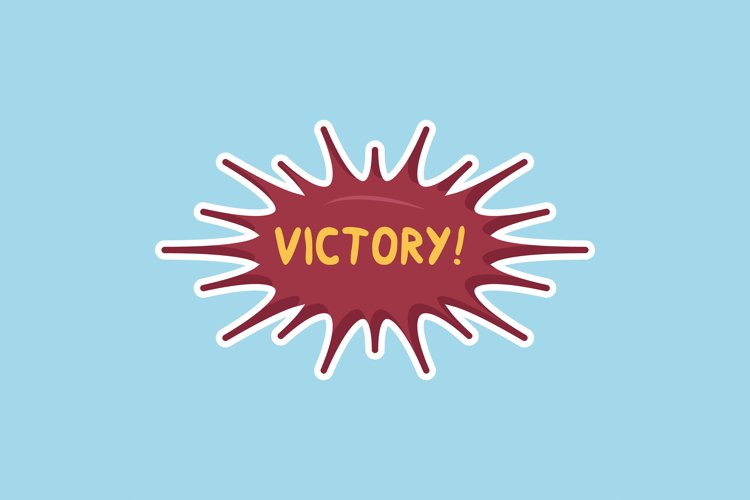 Victory Message Stickers, Enhancing Communications example image 1