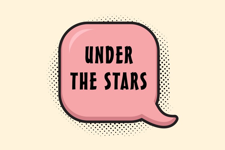 Under The Stars Message Stickers, Enhancing Communications example image 1