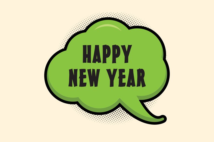 New Year Illustration Image 11