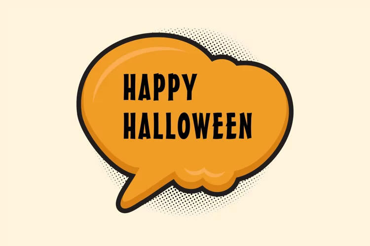 Happy Halloween Message Stickers, Enhancing Communications