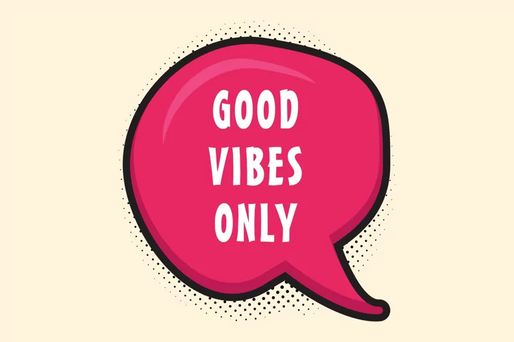 Good Vibes Only Message Stickers, Enhancing Communications