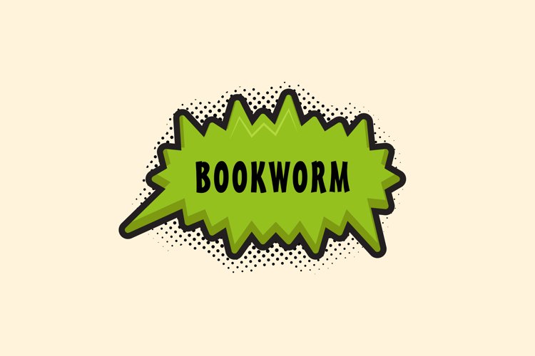 Bookworm Clipart Image 7