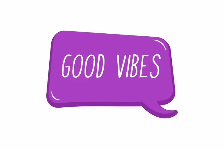 Good Vibes Message Stickers, Enhancing Communications