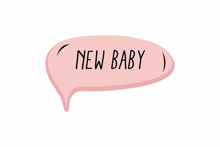 New Baby Message Stickers, Enhancing Communications