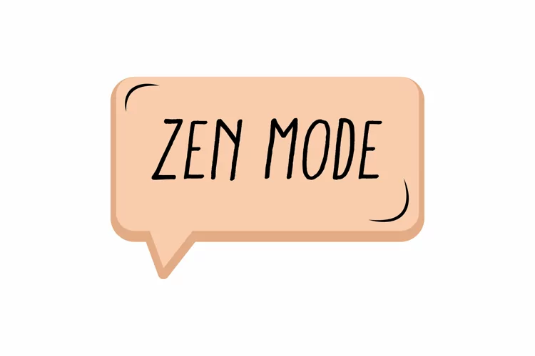 Zen Mode Message Stickers, Enhancing Communications