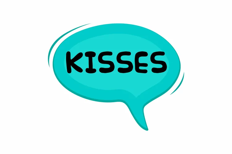 Kisses Message Stickers, Enhancing Communications