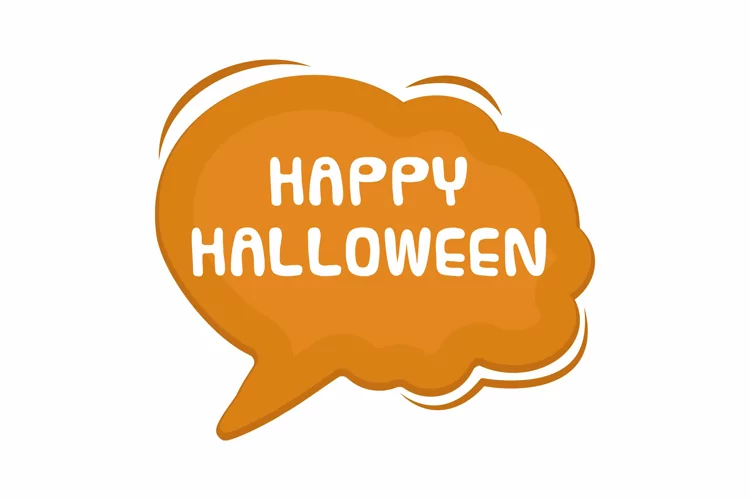 Happy Halloween Message Stickers, Enhancing Communications
