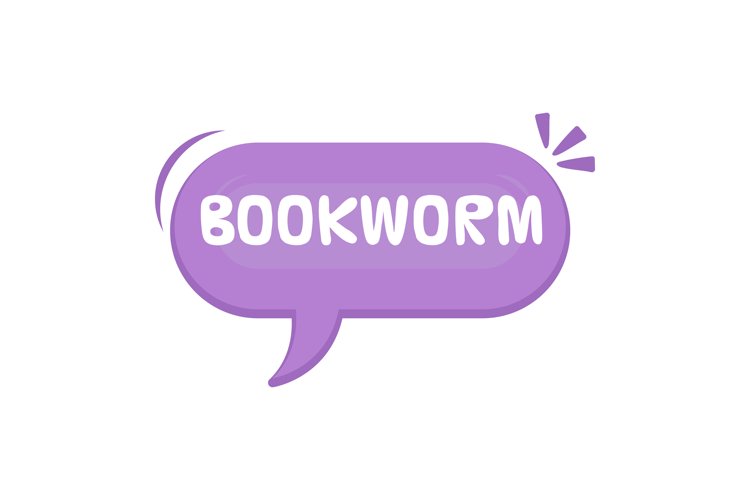 Bookworm Message Stickers, Enhancing Communications