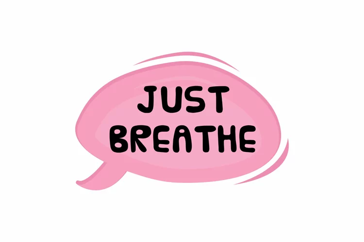 Just Breathe Message Stickers, Enhancing Communications
