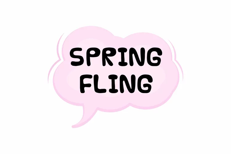 Spring Fling Message Stickers, Enhancing Communications