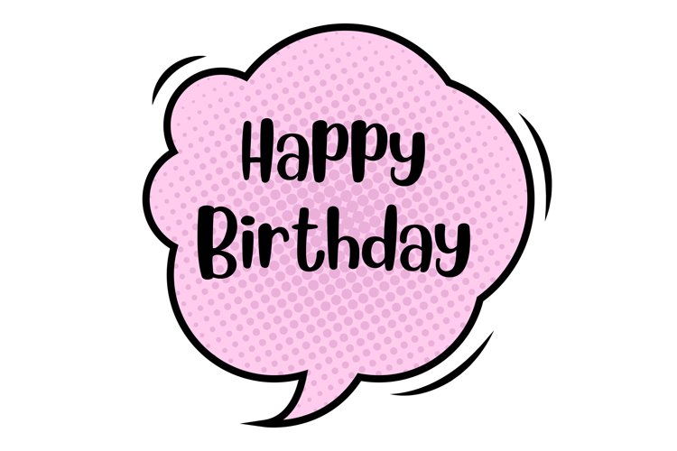 Happy Birthday Message Stickers, Enhancing Communications example image 1