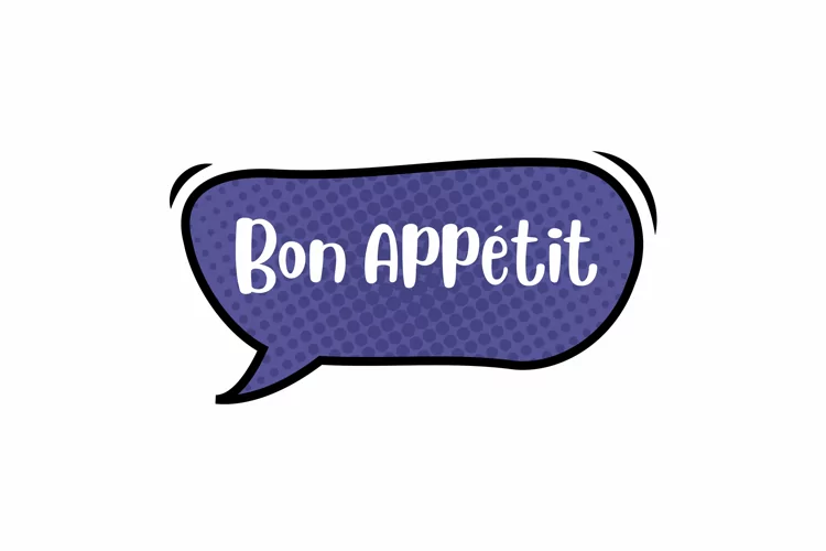 Bon Appétit Message Stickers, Enhancing Communications