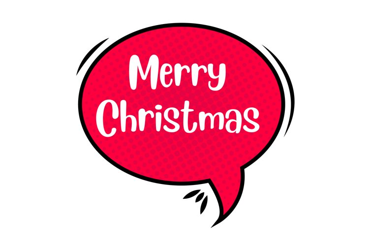 Merry Christmas Clipart Image 7