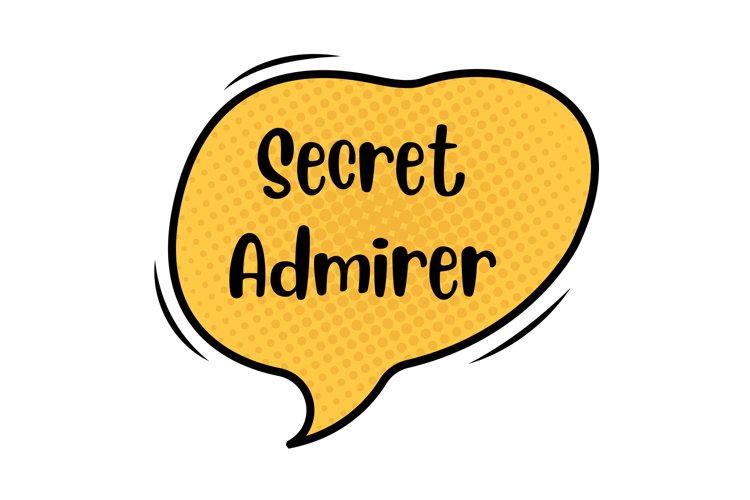 Secret Admirer Message Stickers Enhancing Communications example image 1