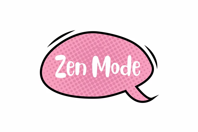 Zen Mode Message Stickers, Enhancing Communications