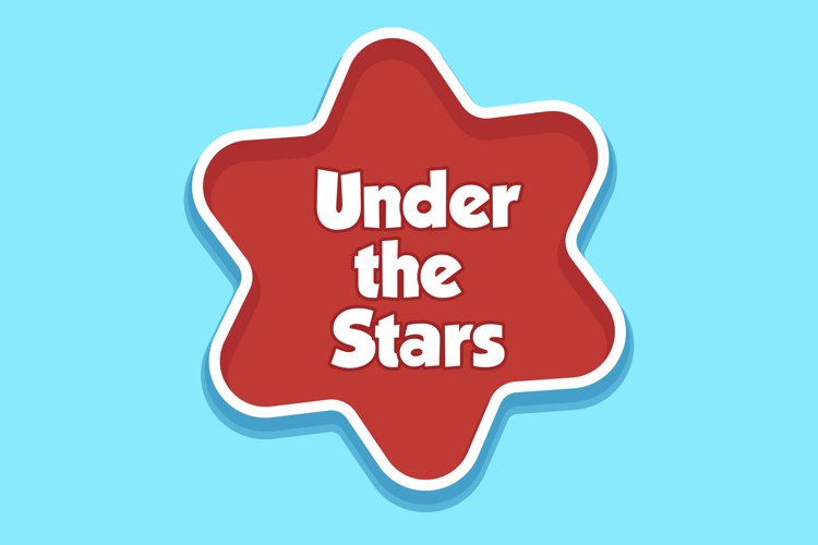 Under the Stars Message Stickers, Enhancing Communications example image 1
