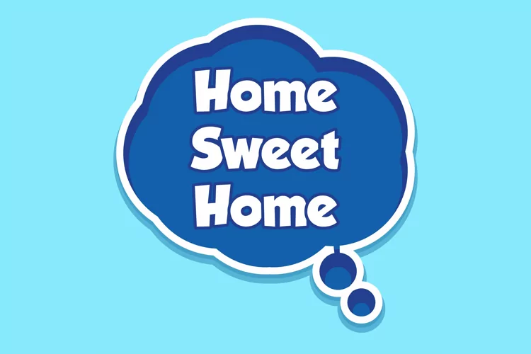 Home Sweet Home Message Stickers, Enhancing Communications