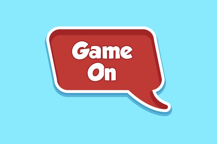 Game On Message Stickers, Enhancing Communication example image 1