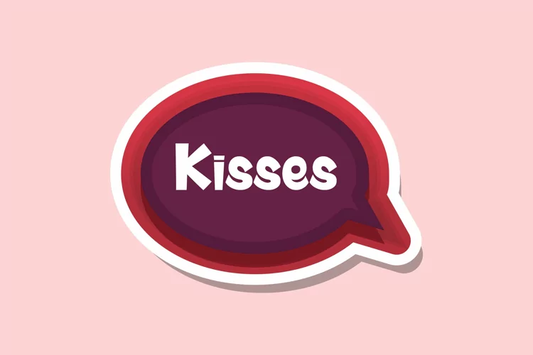 Kisses Message Stickers, Enhancing Communications