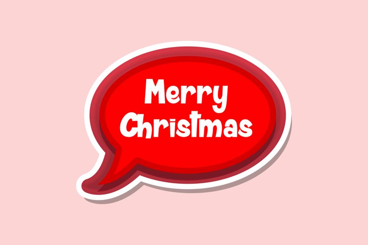Merry Christmas Clipart Image 5