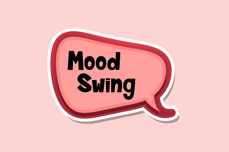 Mood Swing Message Stickers, Enhancing Communications example image 1